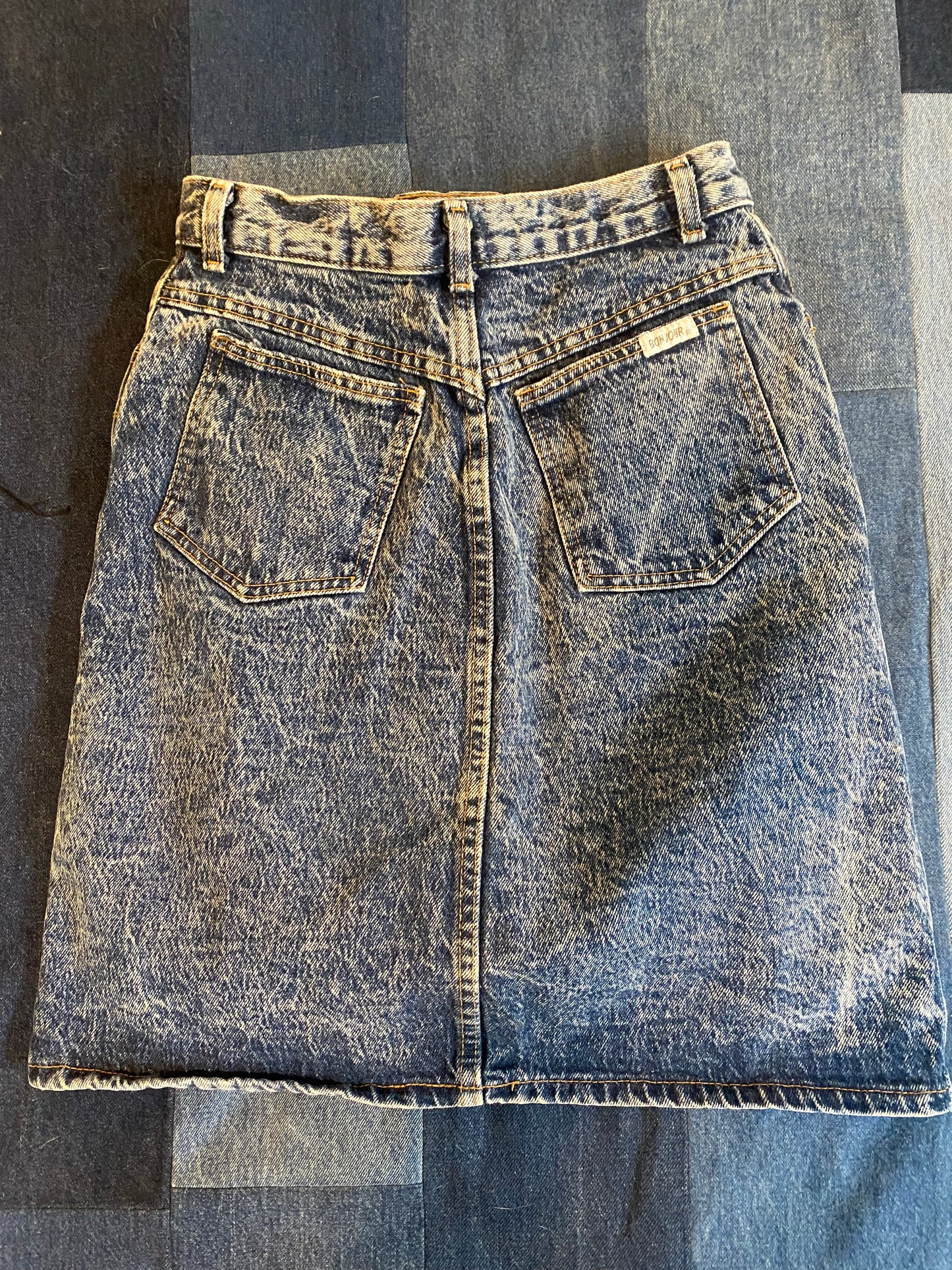 Yeehaw Acid Wash Skirt (25/26)